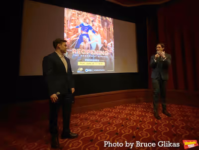 Director/Executive Producer Cody Williams and Host/Executive Producer Frank DiLella  Photo