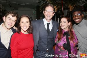 Cody Williams, Jeanna de Waal, Frank DiLella Alysha Umphress and Jawan M. Jackson Photo