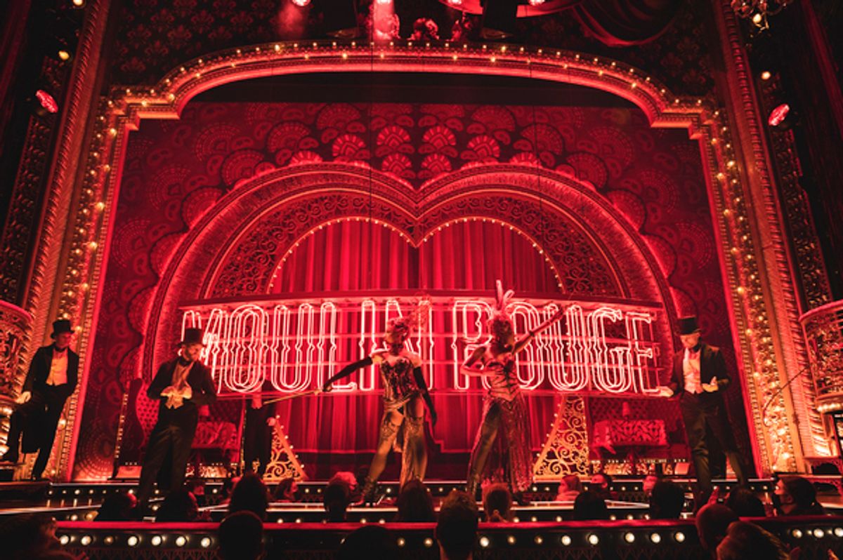 Company at Photos: First Look at All New Production Photos From MOULIN ROUGE! in London