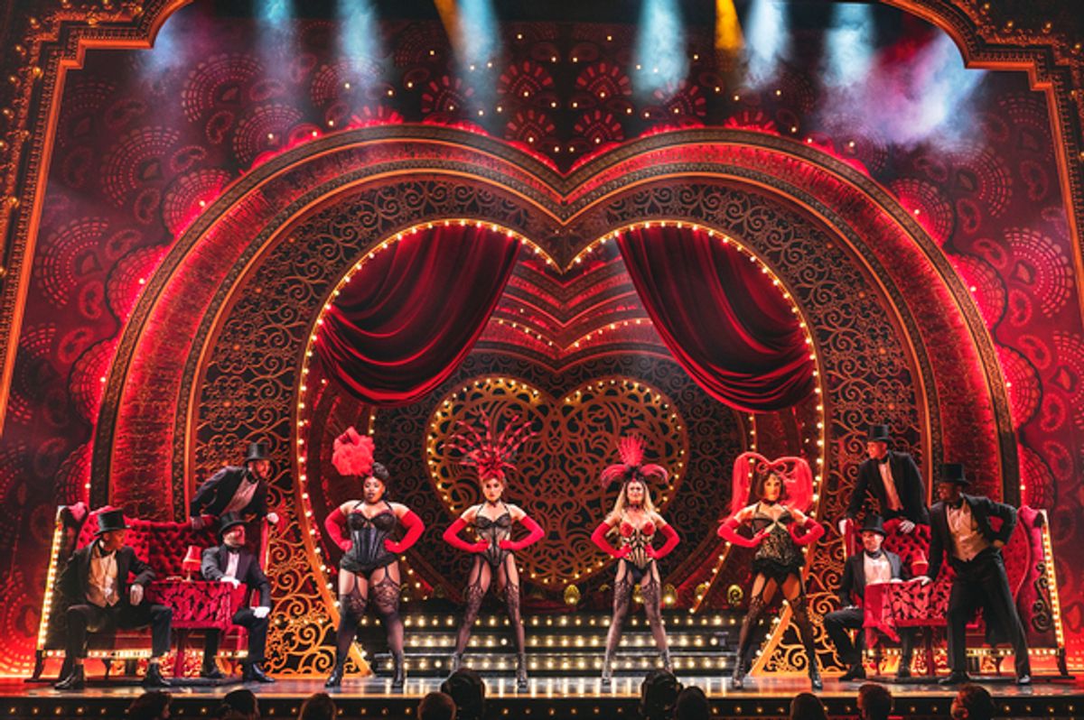 Company at Photos: First Look at All New Production Photos From MOULIN ROUGE! in London