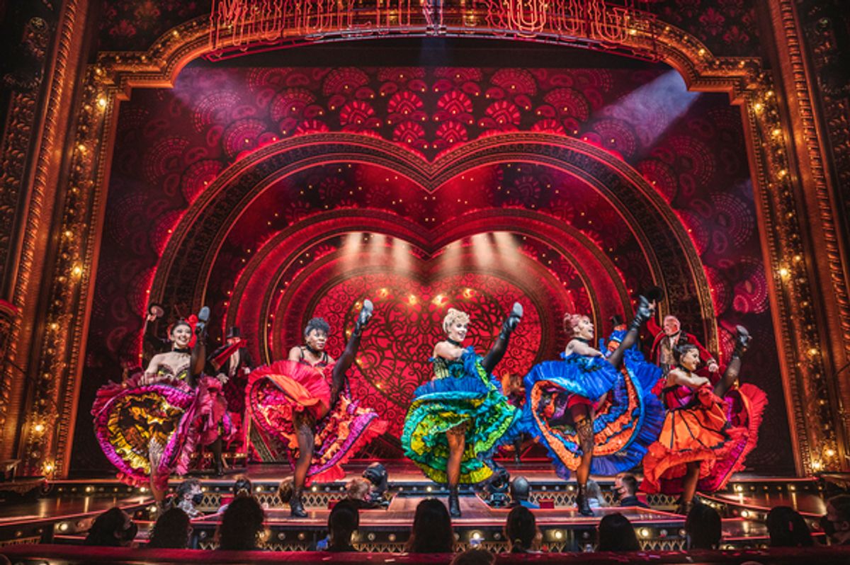 Company at Photos: First Look at All New Production Photos From MOULIN ROUGE! in London