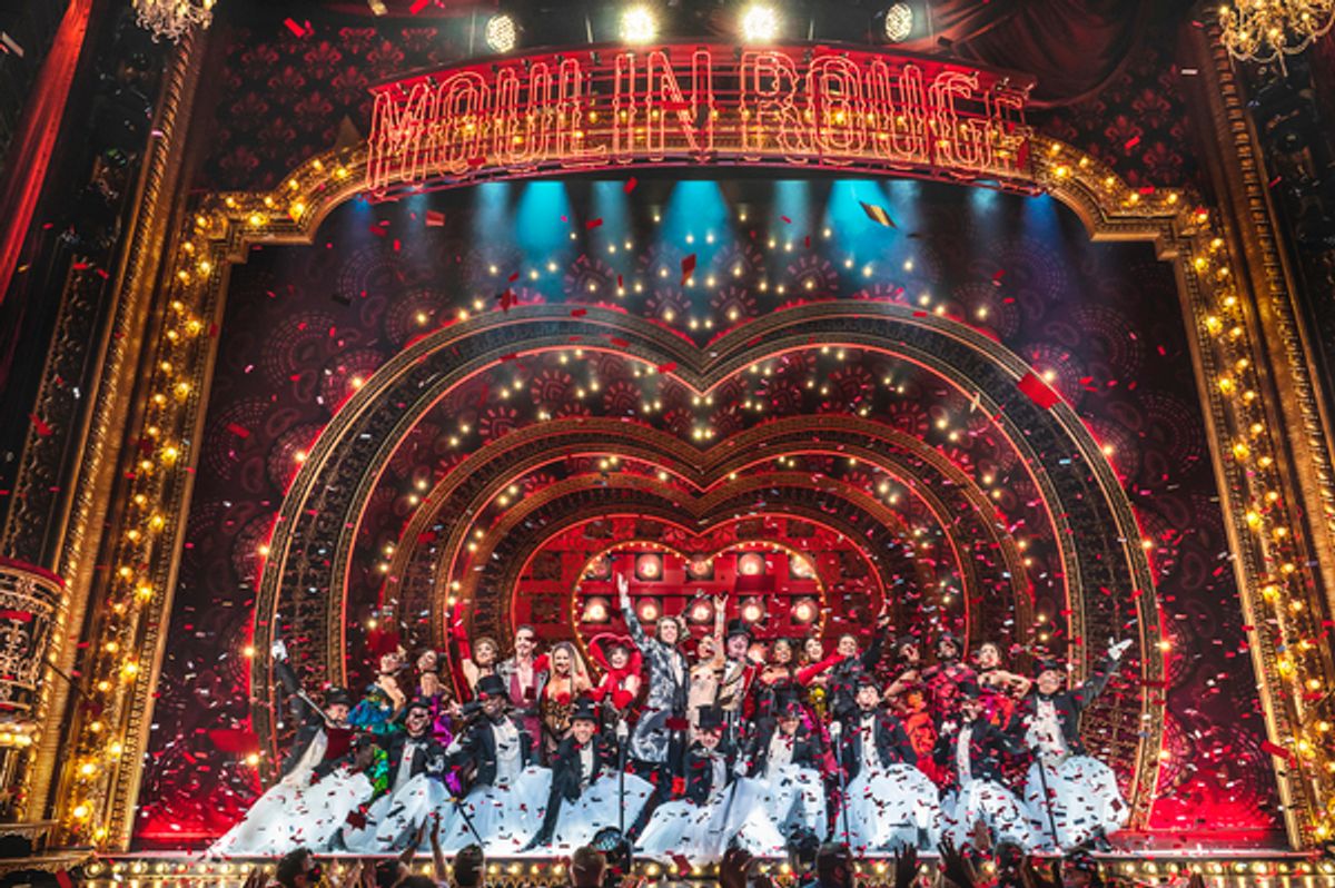 Company at Photos: First Look at All New Production Photos From MOULIN ROUGE! in London