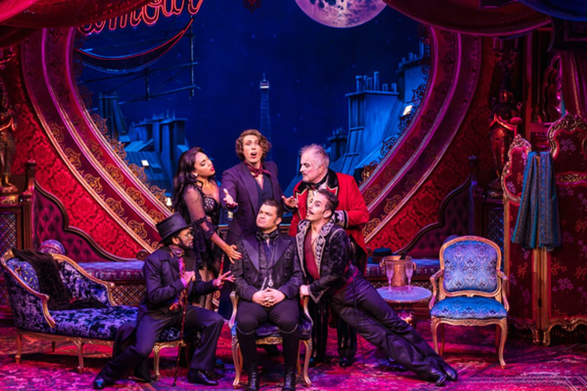 Company at Photos: First Look at All New Production Photos From MOULIN ROUGE! in London