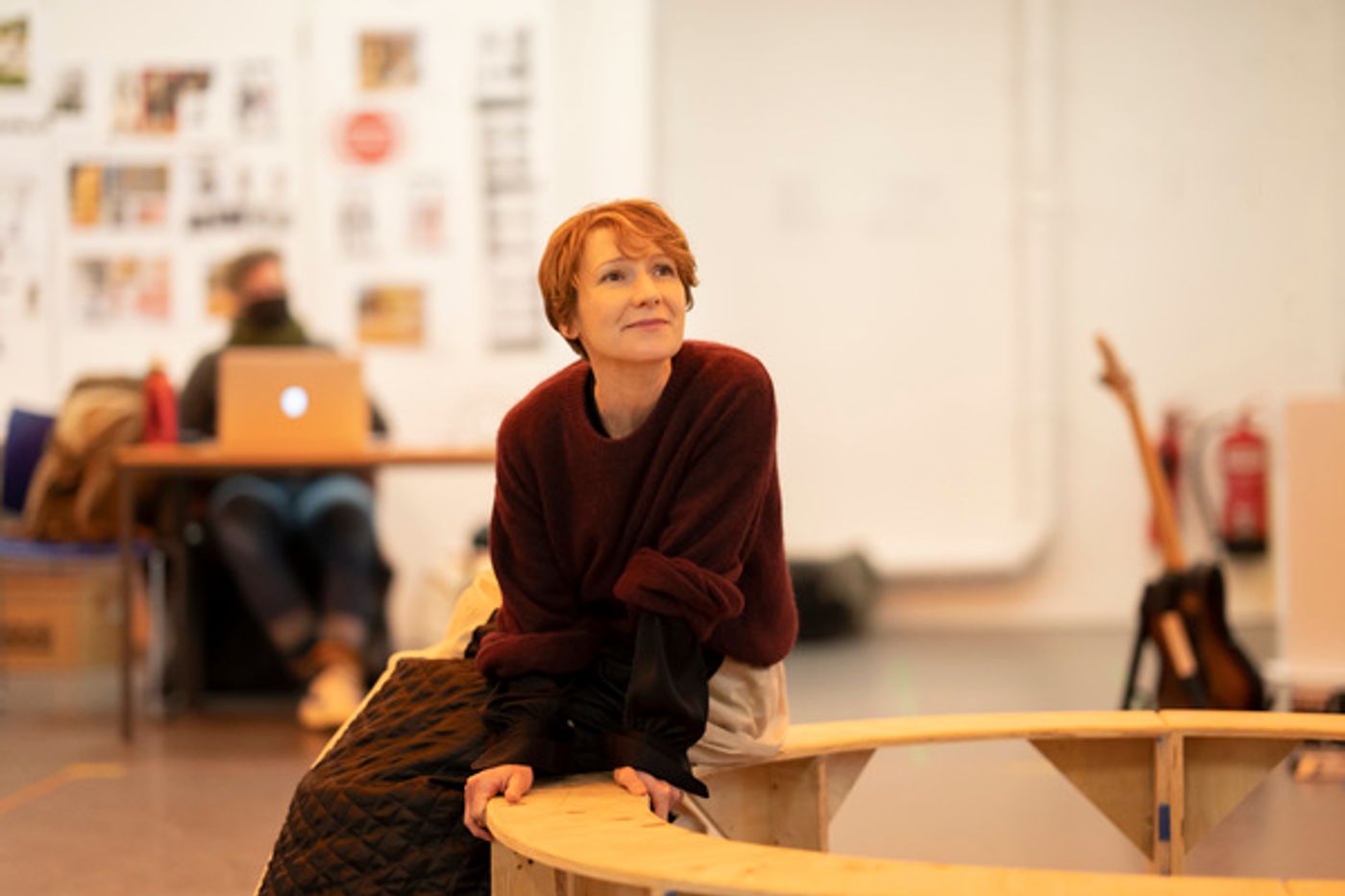 Photos: Go Inside Rehearsals for HAMLET at the Globe  Image