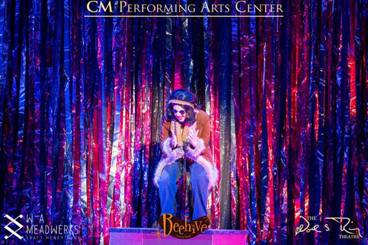 Photo Highlights of CM Performing Arts Presents: BEEHIVE - The 60''s Musical, Sponsored in part by WA Meadwerks in The Noel S. Ruiz Theatre    Photo Credit: Dr. Photo Photography at Photos:  CM Performing Arts Presents BEEHIVE THE 60S MUSICAL