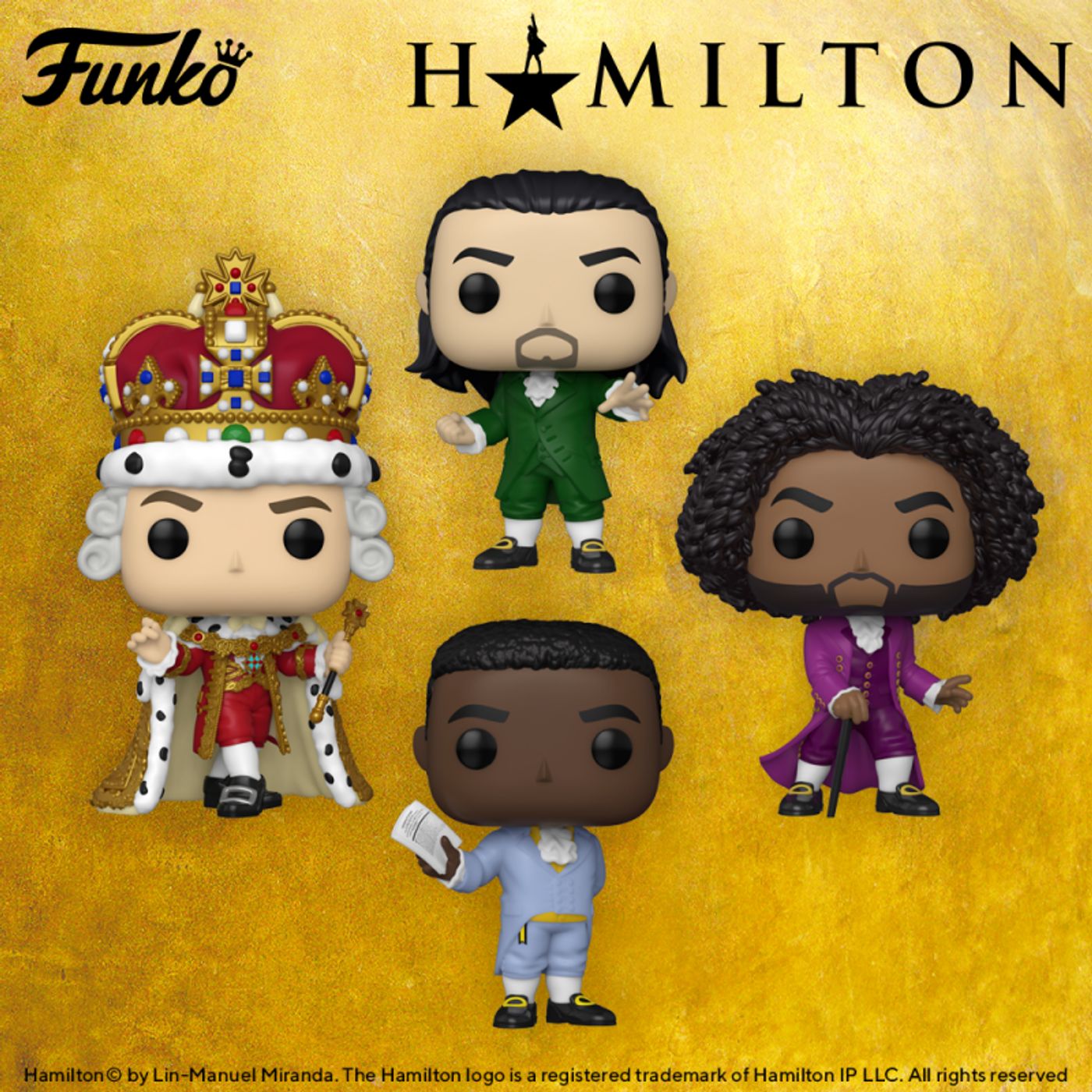 BWW Exclusive: New Set of HAMILTON Funko Pops Revealed  Image