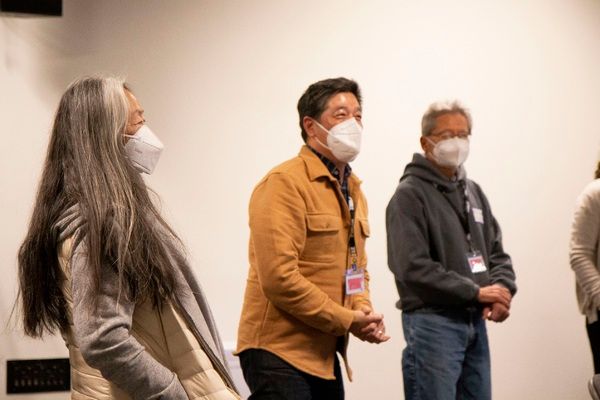 Natsuko Ohama, Peter Kim, and Glenn Kubota  Photo