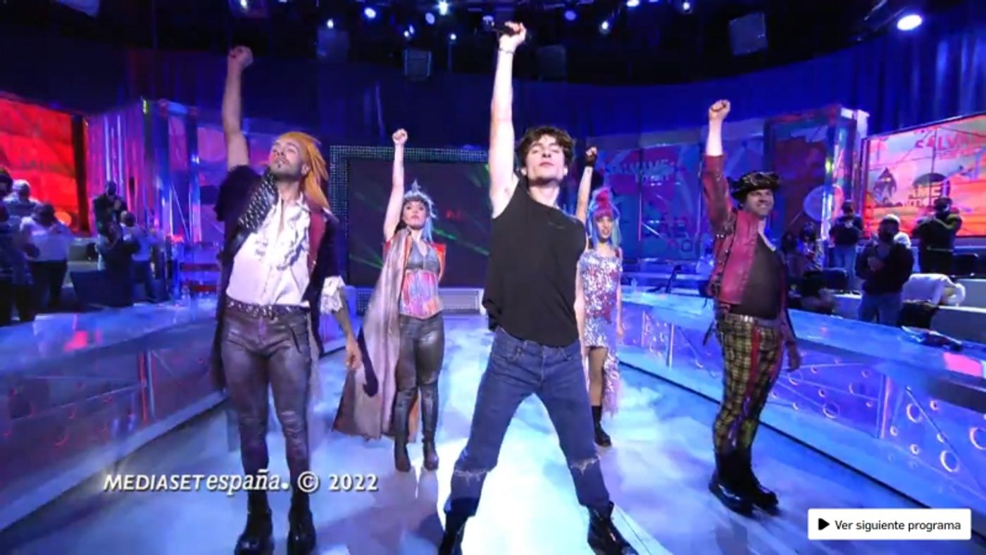 WE WILL ROCK YOU visita el plató de SÁLVAME NARANJA  Image