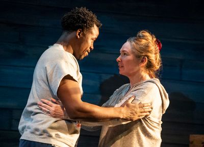Jason Bowen and Elizabeth Marvel  Photo