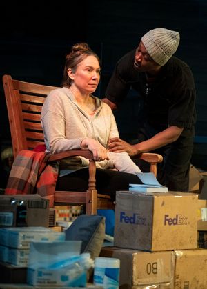 Elizabeth Marvel and Ato Blankson-Wood @ BroadwayWorld Elizabeth Marvel and Ato Blankson-Wood Photo