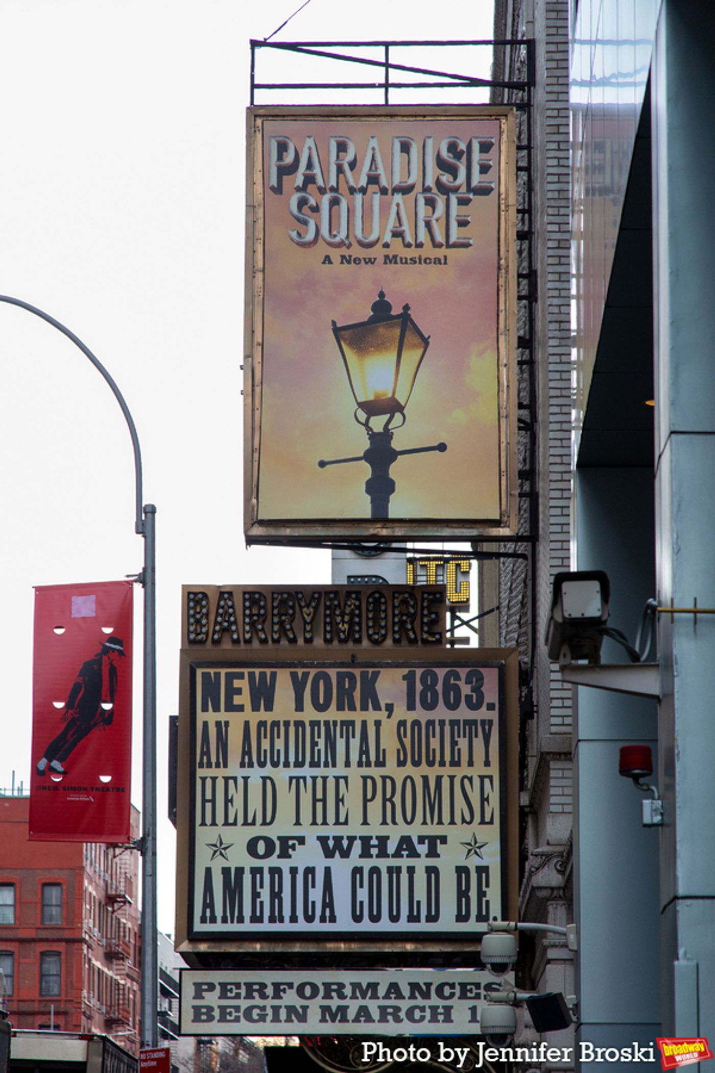 Up on the Marquee: PARADISE SQUARE  Image