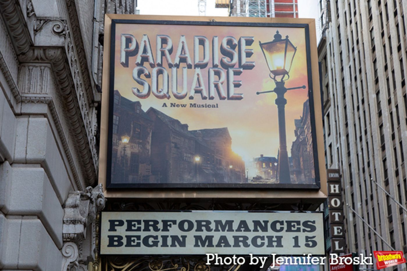 Up on the Marquee: PARADISE SQUARE  Image