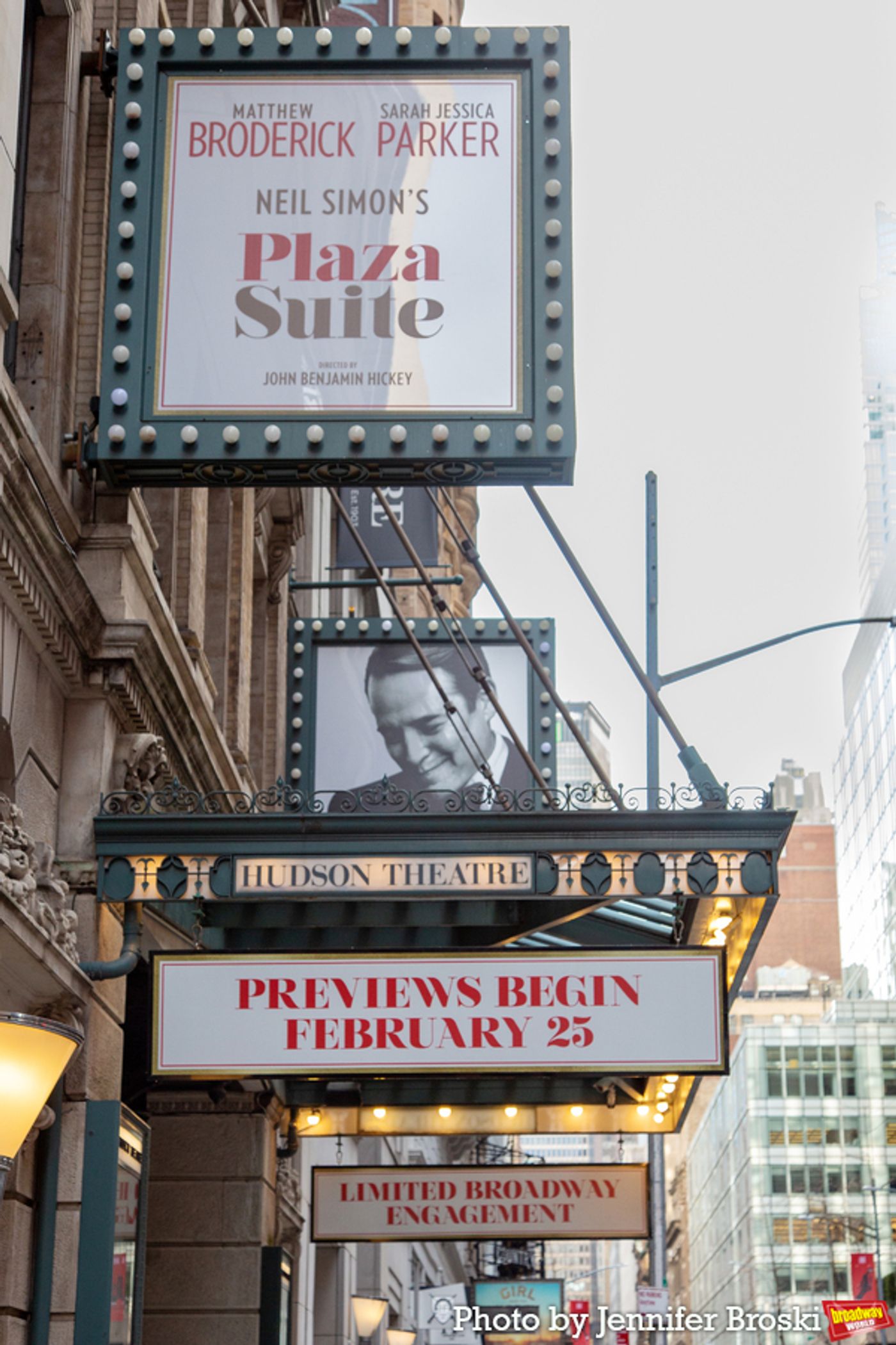 Up on the Marquee: PLAZA SUITE  Image