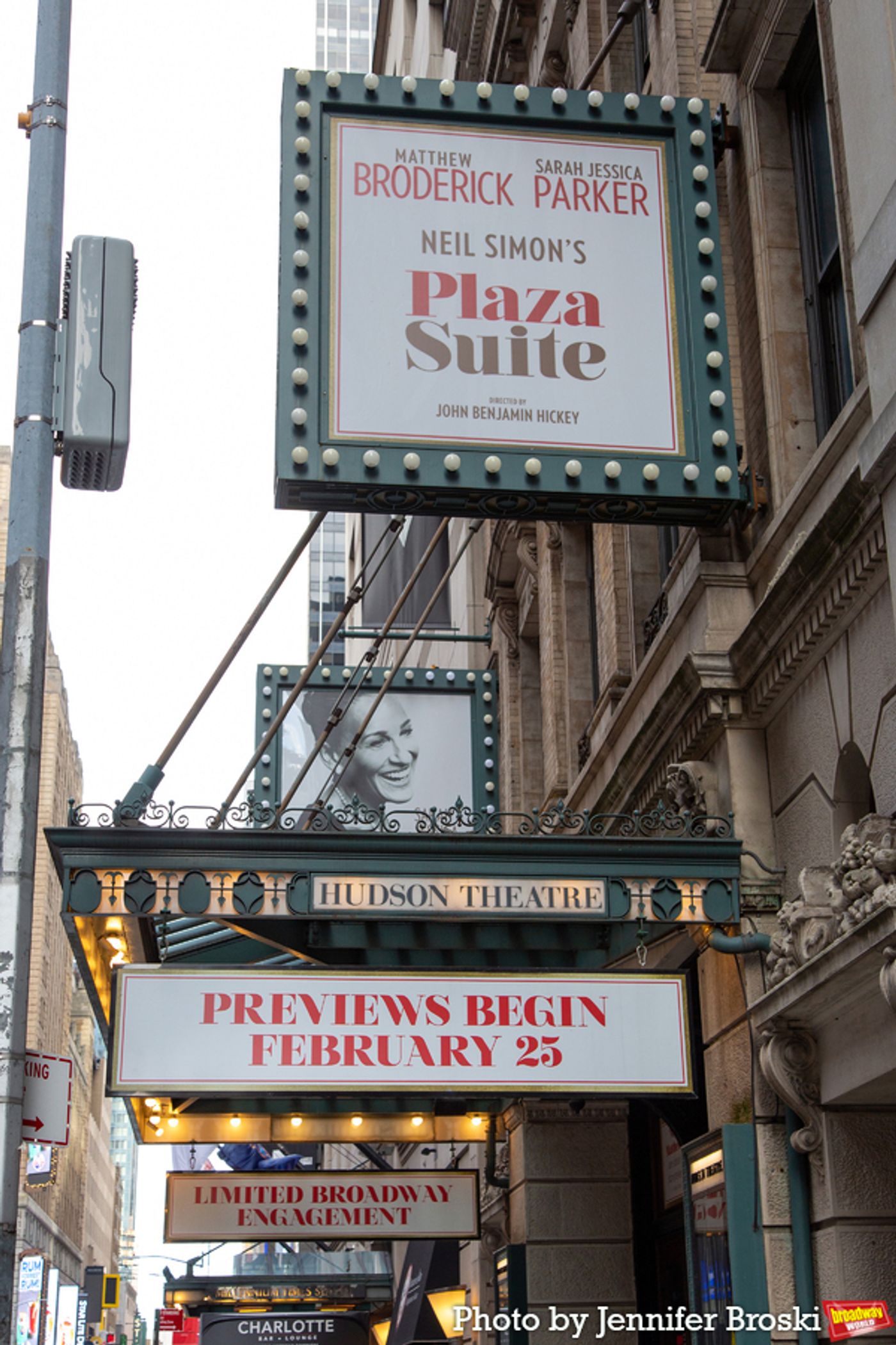 Up on the Marquee: PLAZA SUITE  Image