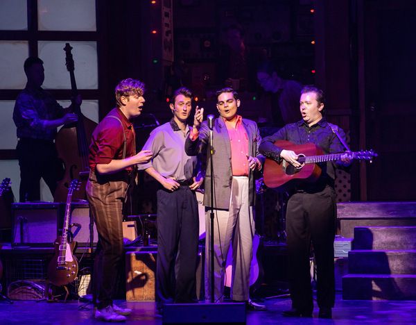 BWW Exclusive: First Look at MILLION DOLLAR QUARTET at La Mirada Theatre BWW Exclusive: First Look at MILLION DOLLAR QUARTET at La Mirada Theatre Image