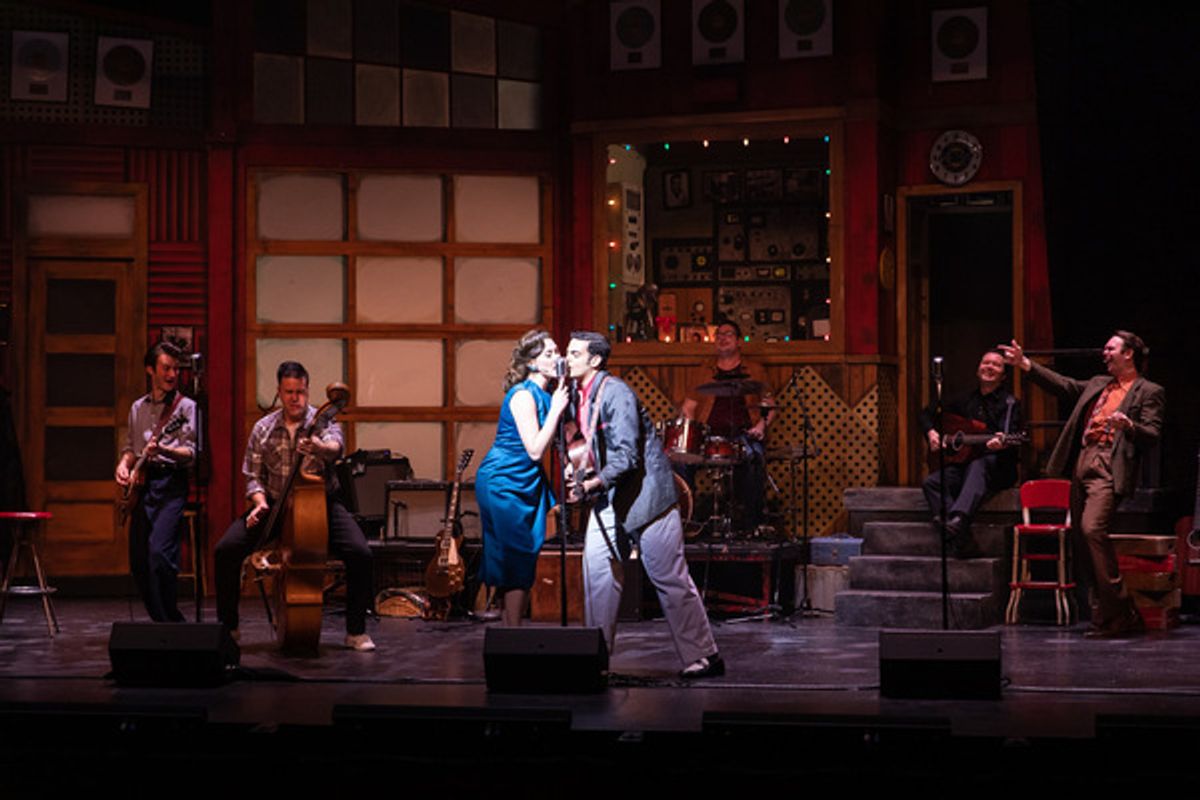 Taylor Kraft and Jacob Barton at BWW Exclusive: First Look at MILLION DOLLAR QUARTET at La Mirada Theatre