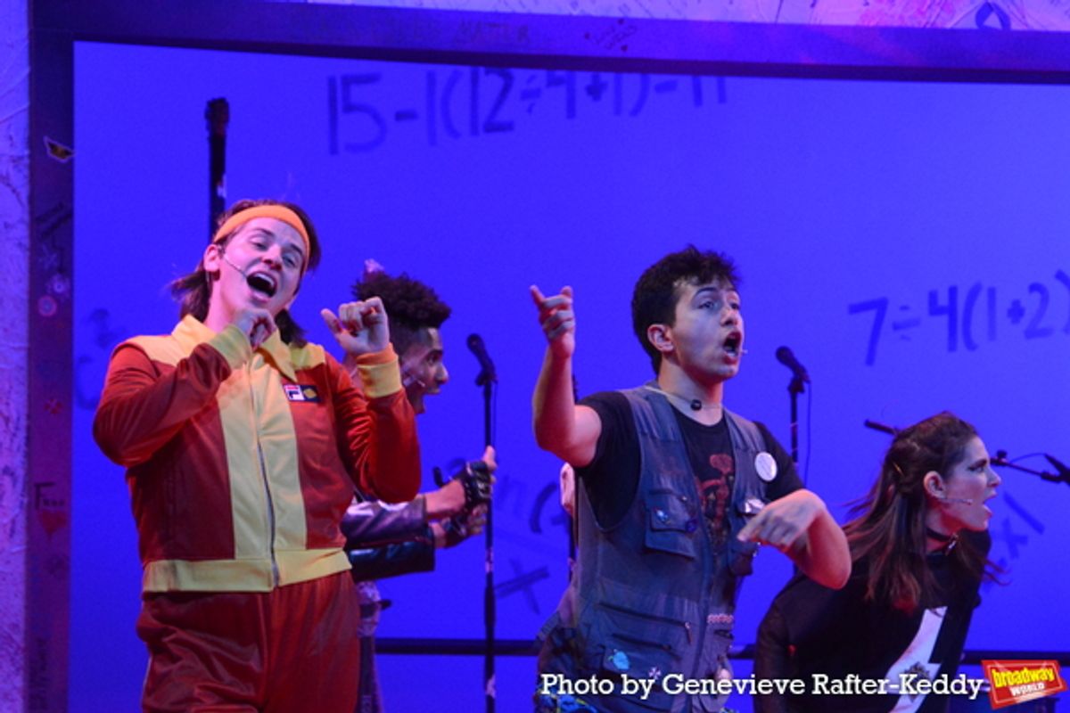 Jackson Mattek and Philipe Arroyo at Photos: Joe Iconis' PUNK ROCK GIRL Opens at The Argyle Theatre