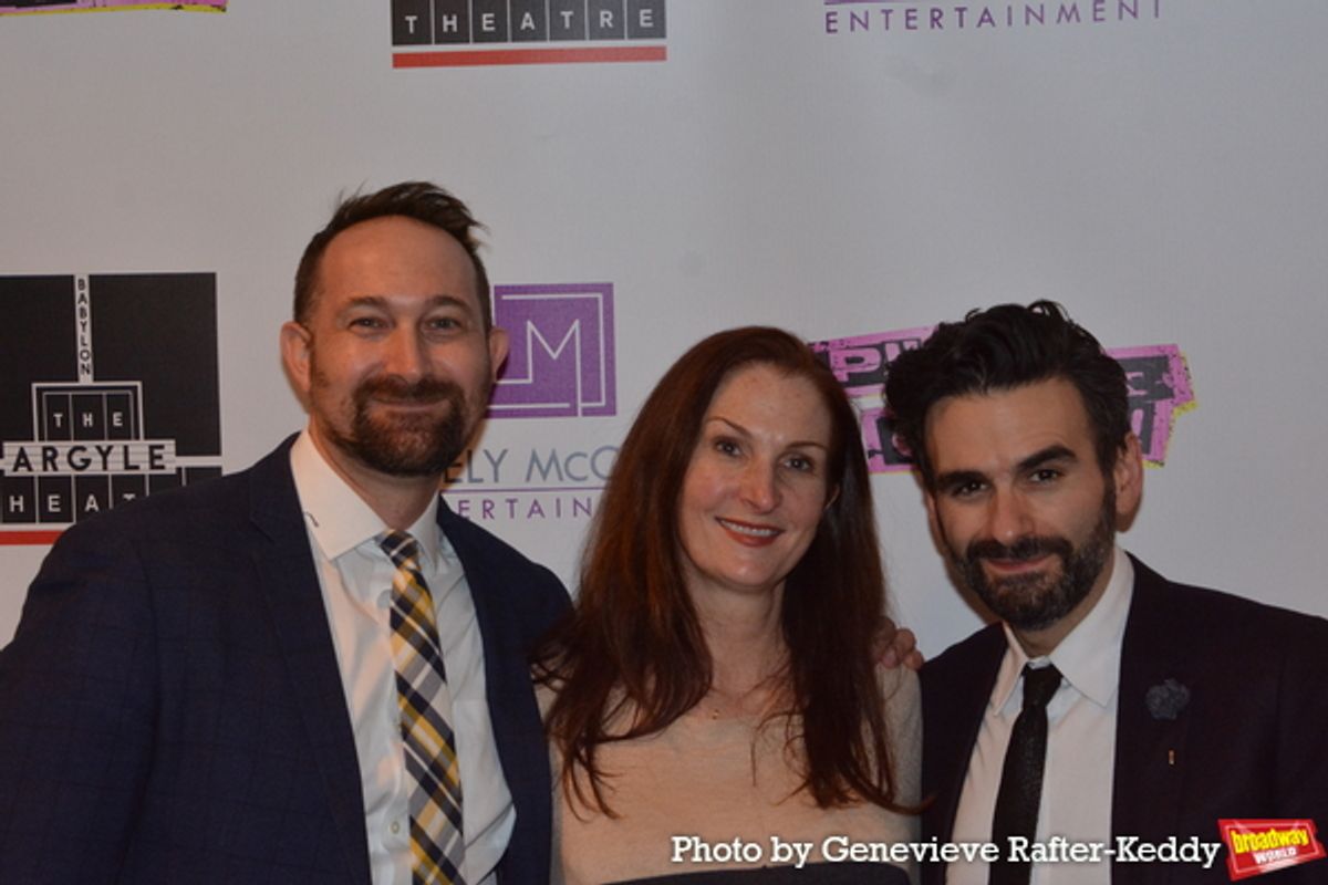 Rob Rokicki, Jennifer Werner and Joe Iconis at 