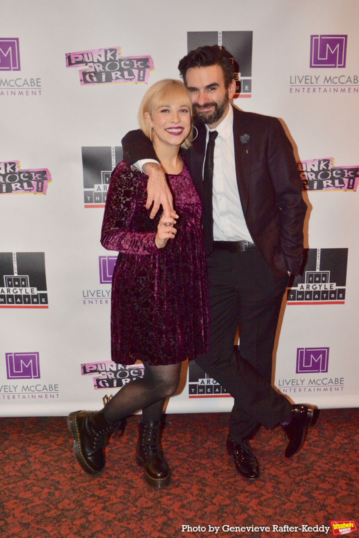 Lauren Marcus and Joe Iconis at 