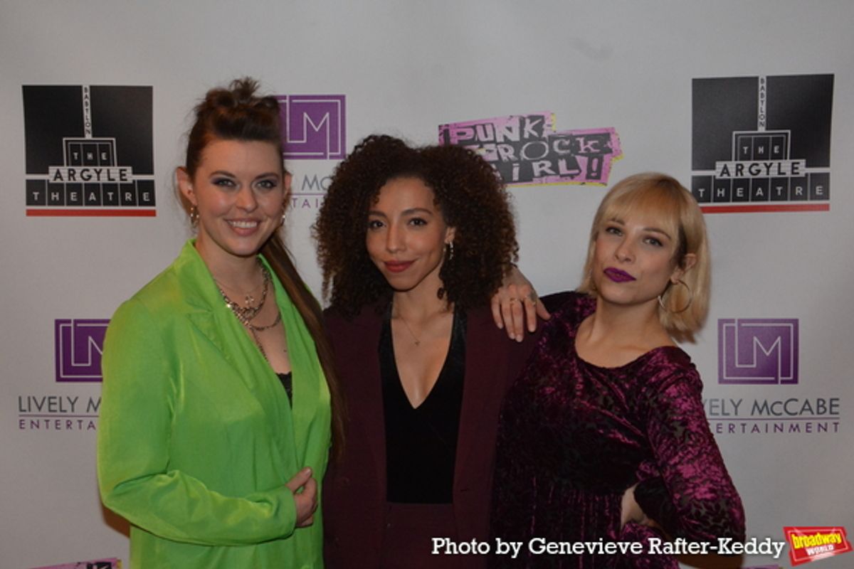 Kelly McIntrye, Ashley LaLonde and Lauren Marcus at 