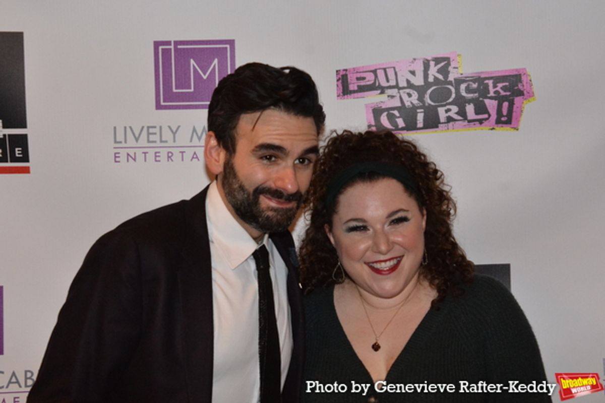 Joe Iconis and Brooke Shapiro at 
