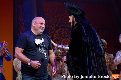 Casey Nicholaw, Jonathan Freeman Photo