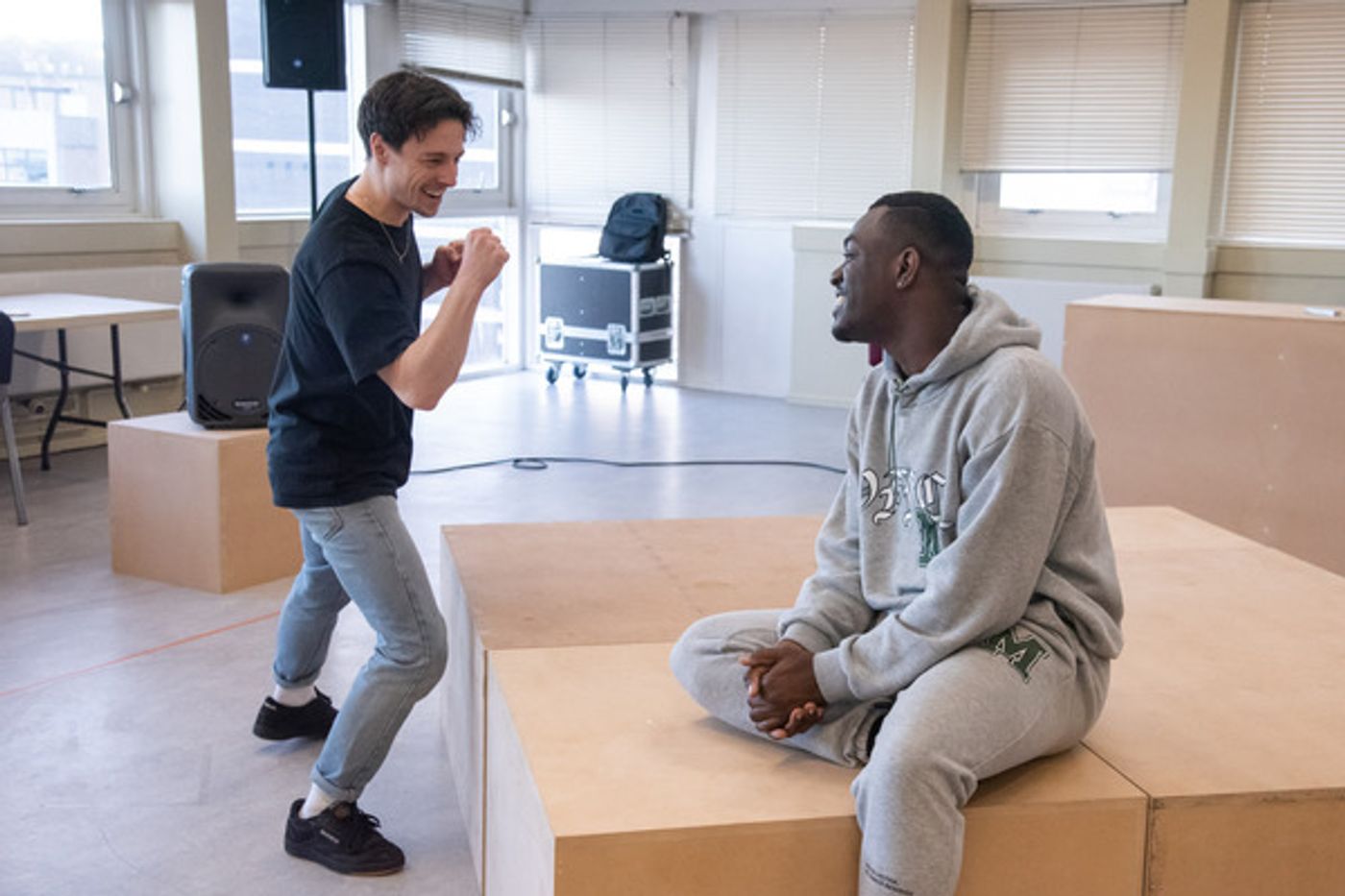 Photos: Inside Rehearsal For HUMAN NURTURE Photos: Inside Rehearsal For HUMAN NURTURE Image