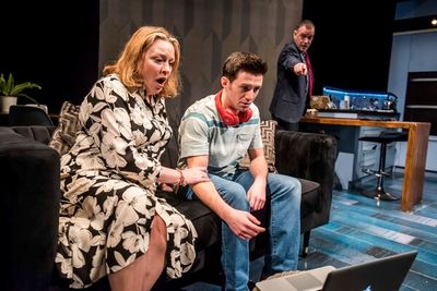 Laurie Brett, Luke Ward-Wilkinson, and Adam Woodyatt Photo