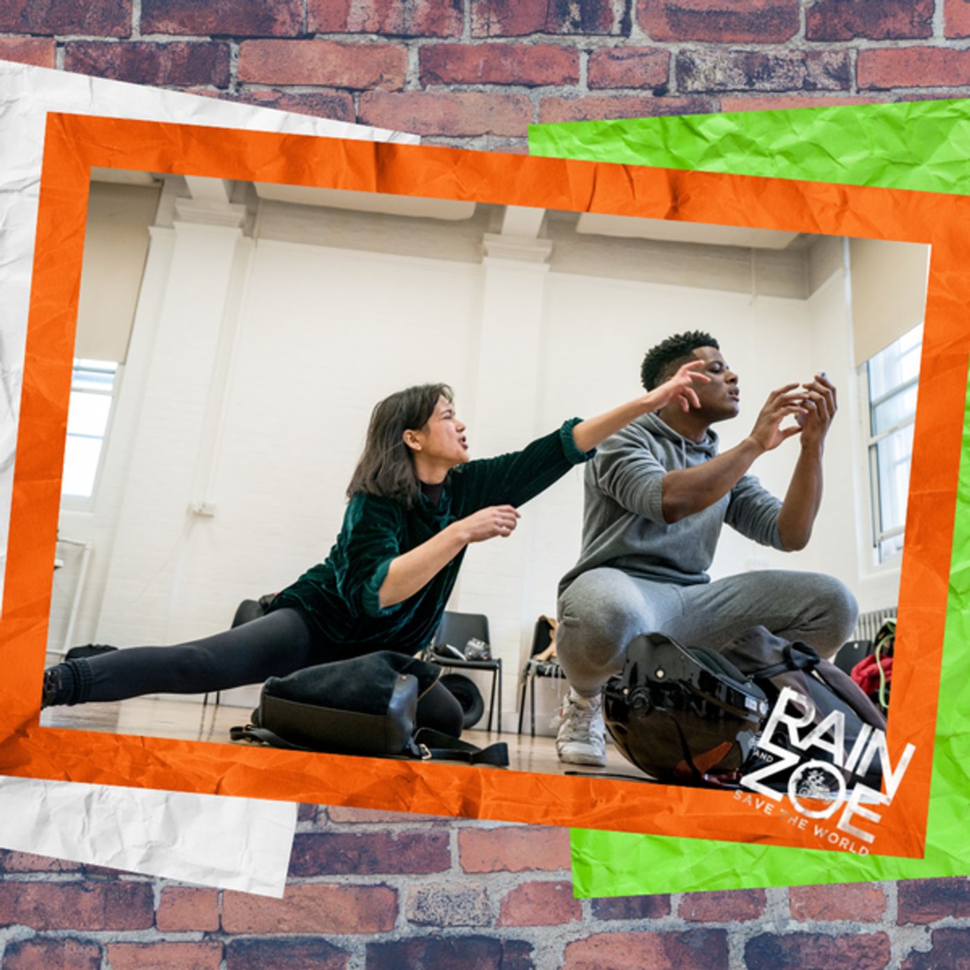 Photos: First Look Into Rehearsals for RAIN AND ZOE SAVE THE WORLD  Image