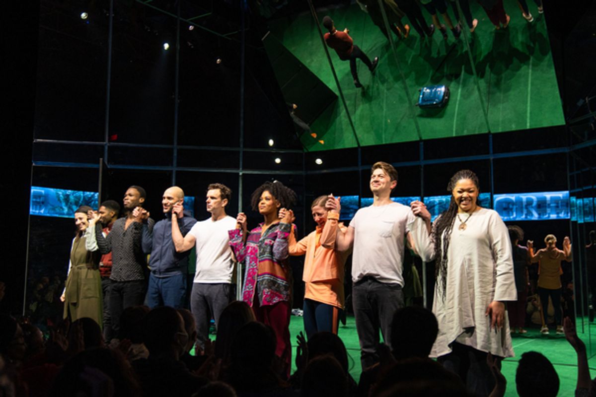 Cast of Slave Play at Photos: Go Inside SLAVE PLAY's Closing Night on Broadway
