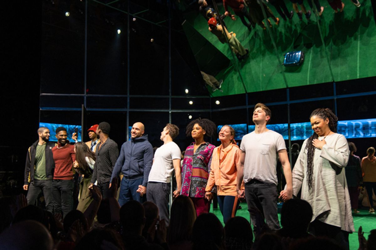 Cast of Slave Play at Photos: Go Inside SLAVE PLAY's Closing Night on Broadway
