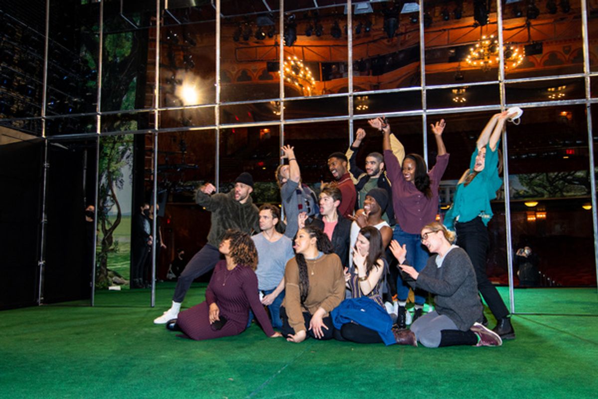 Cast of Slave Play at Photos: Go Inside SLAVE PLAY's Closing Night on Broadway
