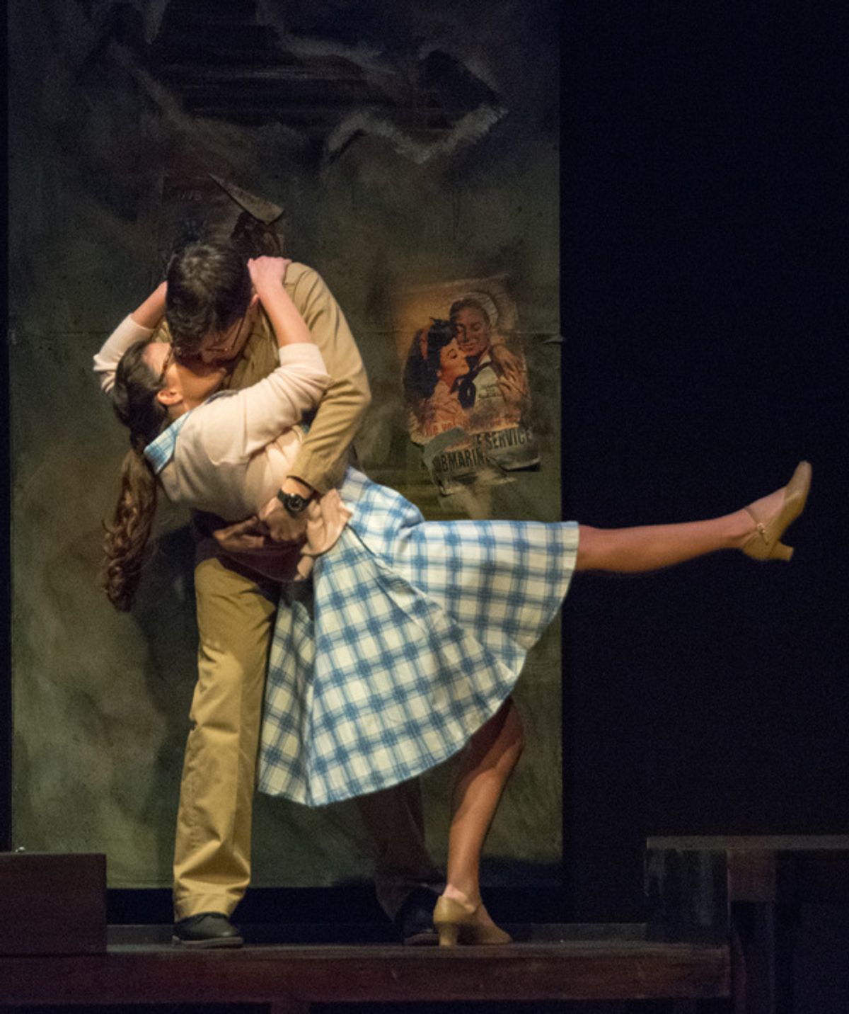 Analise Piemonte and Jack Sweeney at Photos: Algonquin Arts Theatre Presents BILOXI BLUES