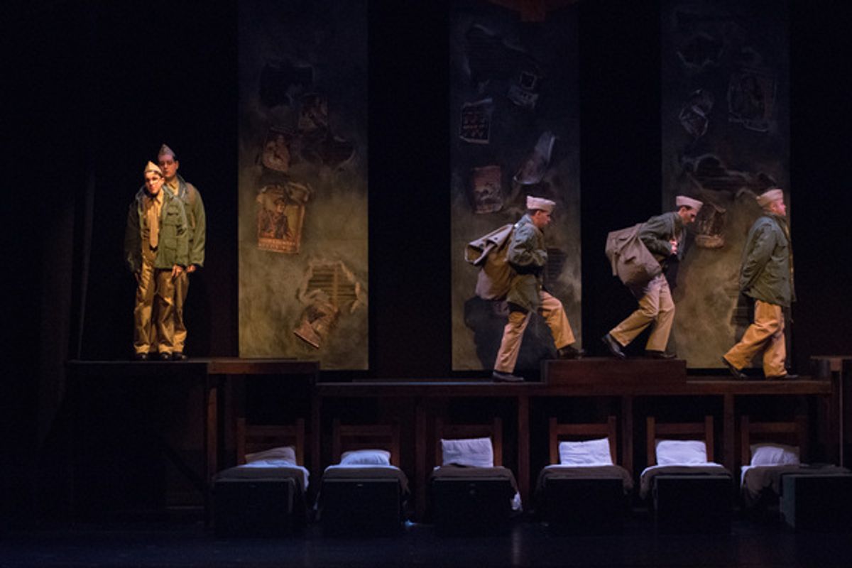 Jack Sweeney, Colin Ward, James Beecroft, Joseph Bryant and Brain Pollock at 