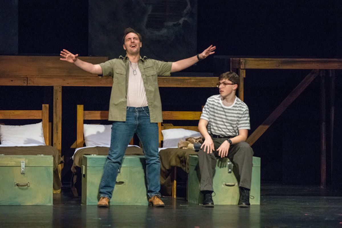 Joseph Bryant and Jack Sweeney at Photos: Algonquin Arts Theatre Presents BILOXI BLUES