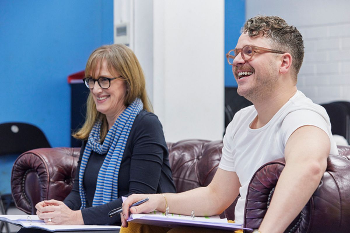 Jenna Russell, David Ames at 