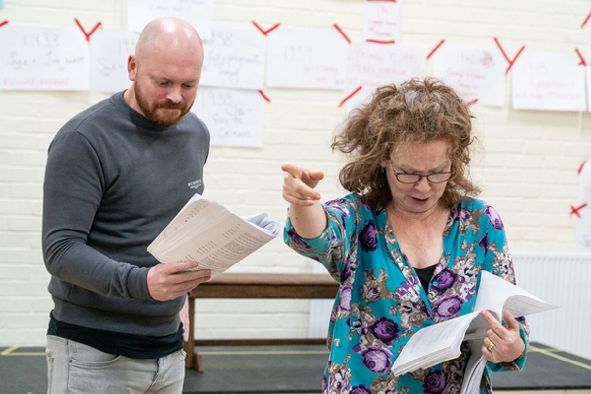 Graeme Rooney, Eve Matheson at 