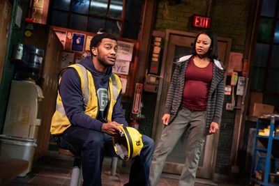 Joshua Boone and Chanté Adams  Photo