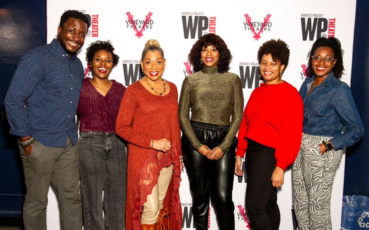 Andy Lucien, Brittany Bellizeare, Rolonda Watts, Marinda Anderson, Charly Evon Simpson and Summer L. Williams   at 