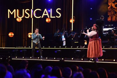 David Bedella and Keala Settle  Photo