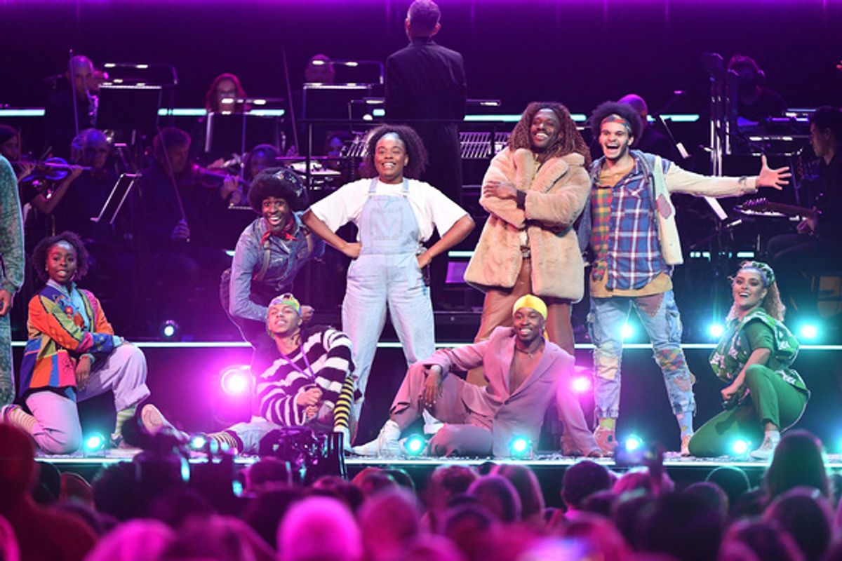 The cast of 'The Wiz' at Photos: See & JULIET, FROZEN & More in The National Lottery's Big Night of Musicals