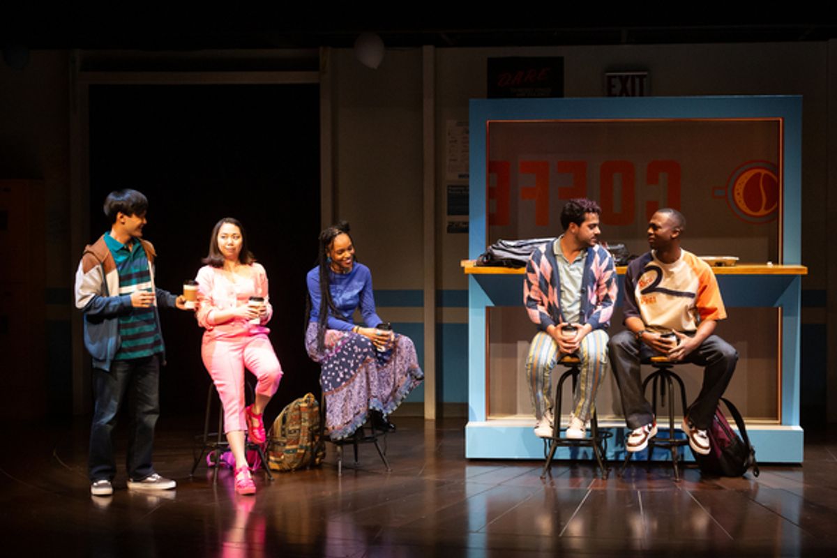 Daniel Velasco, Mai Lee, Kaiya Scott, Ricardo Dávila and Jarred Tettey at 