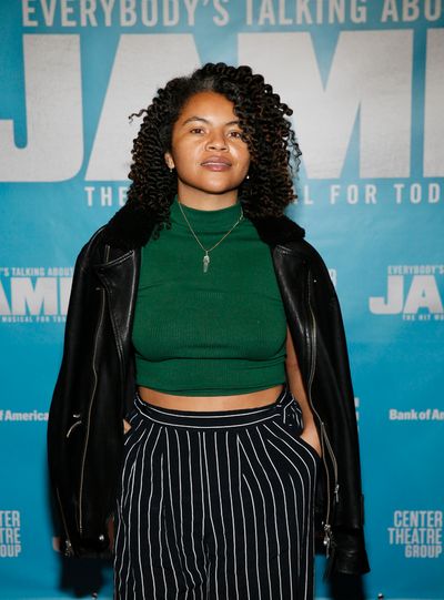 Influencer Yazmin Watkins arrives before the North American premiere of the West End  Photo