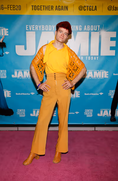 Musician Jake Wesley Rogers arrives before the North American premiere of the West En Photo