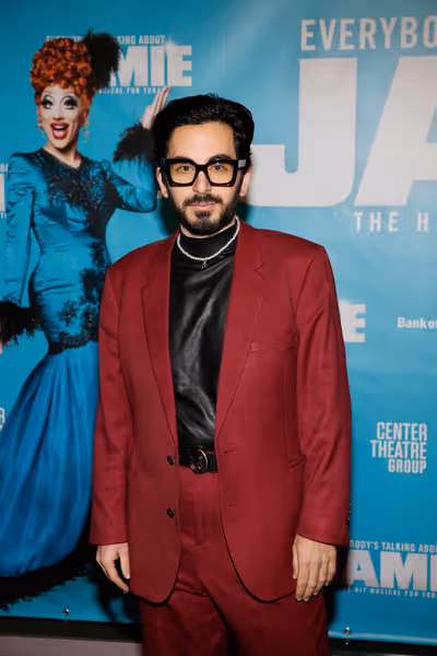 Musician Michael Shayan arrives before the North American premiere of the West End hi Photo