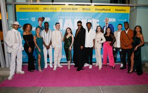 From left, cast members Adam Taylor, Jodie Knight, Emma Robotham-Hunt, Richard Appiah Photo