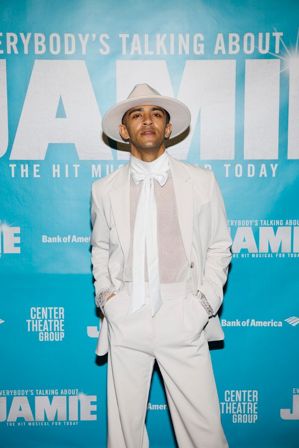 Cast member Adam Taylor arrives before the North American premiere of the West End hi Photo
