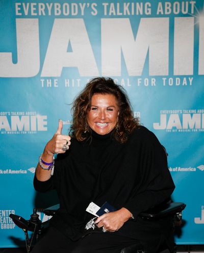 Dance instructor Abby Lee Miller arrives before the North American premiere of the We Photo