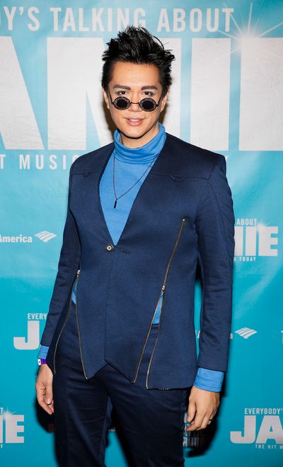 Actor Manila Luzon arrives before the North American premiere of the West End hit mus Photo