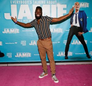 Actor Juju Green arrives before the North American premiere of the West End hit music Photo